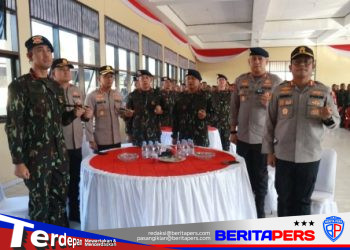 HUT ke-67 Pelopor, Dansat Brimob Polda Sulsel Pimpin Syukuran di Batalyon B Pelopor
