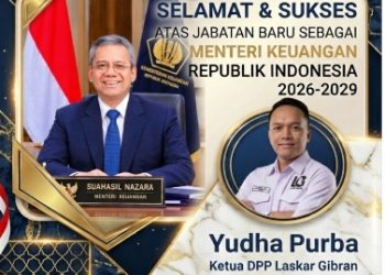 Laskar Gibran Nilai Penunjukan Suahasil Nazara sebagai Menkeu Garansi APBN Sehat