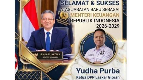 Laskar Gibran Nilai Penunjukan Suahasil Nazara sebagai Menkeu Garansi APBN Sehat
