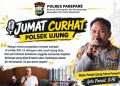 Jumat Curhat, Waka Polsek Ujung dan Lurah Ujung Bulu Serap Aspirasi Warga Samparaja soal Tempat Sampah