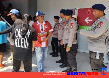 Semifinal Piala Gubernur 2026 Berlangsung Aman, Batalyon B Pelopor Brimob Polda Sulsel Perkuat Pengamanan