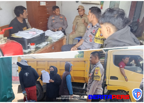 Camat Lanrisang Bersama Kapolsubsektor Pantau Distribusi BBM di APMS Jampue