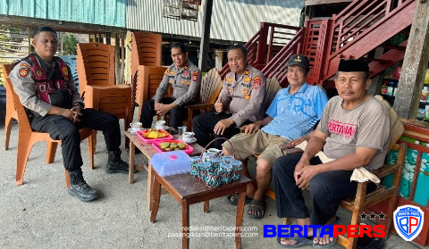 Polsek Soppeng Riaja Intensifkan Sambang Warga, Mitigasi Potensi Karhutla di Musim Kemarau