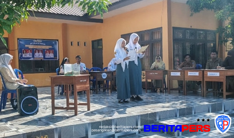 Paparan Visi, Misi dan Debat Kandidat OSIS SMAN 10 Pinrang Periode 2026/2027