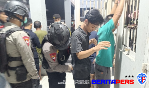 Razia Gabungan di Lapas Parepare, Batalyon B Pelopor Brimob Polda Sulsel Back Up Pengamanan
