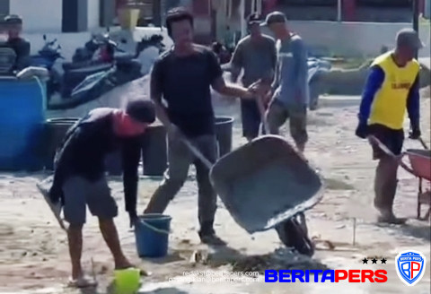 Komite, Warga dan SDN 62 Lanrisang Bergotong Royong Wujudkan Halaman Sekolah Lebih Berkualitas dan Nyaman