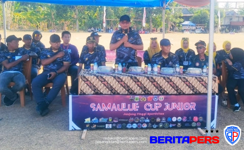 Hasri Hadi Buka Turnamen Samaulue Cup Junior 2026, 32 Tim U-12 Siap Bertanding