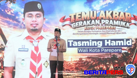 Walikota Tasming Tegaskan Pramuka Bukan Sekadar Organisasi, Tetapi Pilar Pembentukan Karakter Generasi Muda