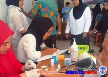 Puskesmas Lanrisang Gelar Tracing TB Terintegrasi CKG di Desa Waetuoe