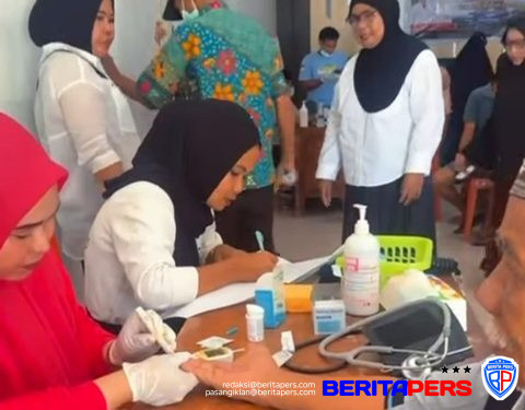Puskesmas Lanrisang Gelar Tracing TB Terintegrasi CKG di Desa Waetuoe