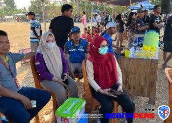 Tim Medis Puskesmas Lanrisang Siaga Penuh Layani Turnamen Samaulue Cup Junior 2026