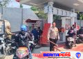 Bhabinkamtibmas Cappa Galung Pantau SPBU Patung Pemuda, Situasi Aman dan Aktivitas Berjalan Lancar