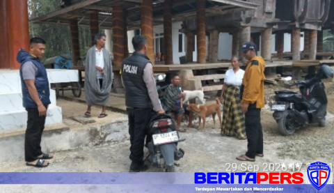 Perselisihan Warga di Bangkelekila’ Berujung Damai, Polsek Sesean Turun Tangan