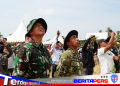 Pangdivif 3 Kostrad Pimpin 200 Prajurit TNI Latihan Terjun Payung di Sidrap
