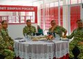 Danrem 143/HO Dampingi Pangdam XIV/Hasanuddin Tinjau Koperasi Desa Merah Putih Punggaloba