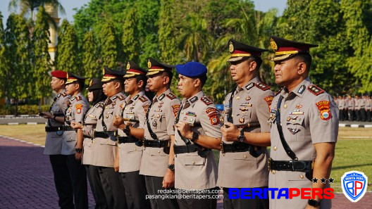 Polda Sulsel Gelar Sertijab Lima Kapolres Jajaran, Kapolda Tekankan Profesionalisme dan Penguatan Kamtibmas