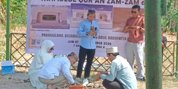 Pembangunan Gedung PPTQ Zam-Zam ke-6 Resmi Dimulai, Perkuat Pendidikan Tahfidz Al-Qur’an di Pinrang