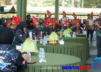 Dandim 1409 Gowa Turut Hadir dan Ikuti Keseruan Elite Run Patonro HUT TNI ke-81