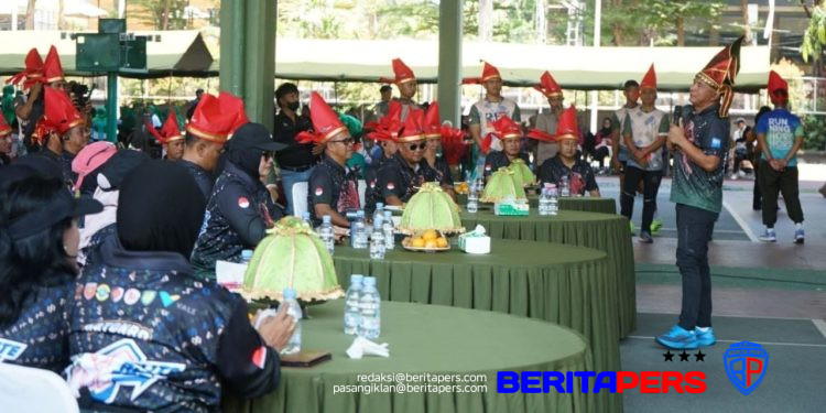 Dandim 1409 Gowa Turut Hadir dan Ikuti Keseruan Elite Run Patonro HUT TNI ke-81
