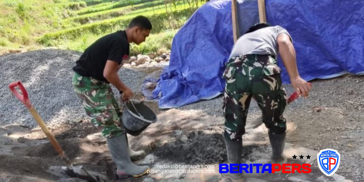 Semangat Kebersamaan Hiasi Pengerjaan Jembatan Garuda Tahap VI di Kabupaten Gowa