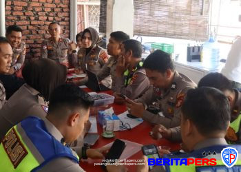 Kasat Lantas Polresta Gowa Pimpin Rapat Persiapan Semarak HUT Lantas ke-71