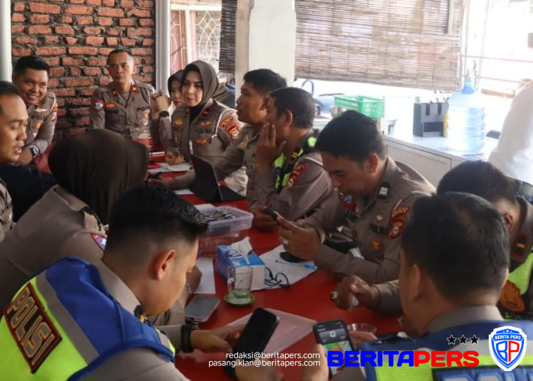 Kasat Lantas Polresta Gowa Pimpin Rapat Persiapan Semarak HUT Lantas ke-71