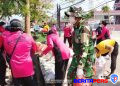TNI–POLRI BERSATU MASYARAKAT GELAR GERAKAN PEDULI SAMPAH DI GOWA