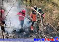 Babinsa Bersama Aparat dan Warga Berhasil Padamkan Kebakaran Lahan Seluas 6 Hektare di Pattapang Gowa