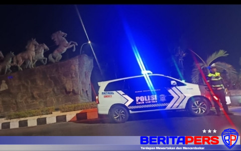Cegah Balap Liar, Satlantas Polres Parepare Pantau Jalan Baumassepe-Mattirotasi