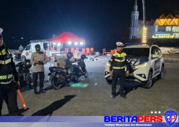 Car Free Night Parepare, Polres Atur Arus Kendaraan di Bau Massepe-Mattirotasi