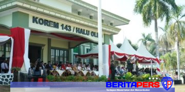 Peringati HUT ke-81 TNI, Korem 143/HO Gelar Makan Gratis Bersama Masyrakat dan Libatkan UMKM