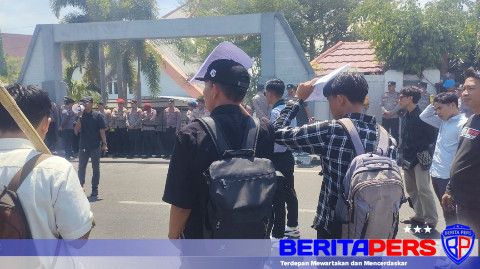 Kapolres Parepare Apresiasi Aksi Mahasiswa yang Berjalan Aman dan Tertib