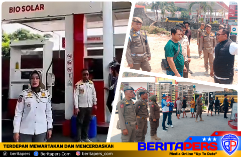 Cegah Penyalahgunaan BBM Subsidi, Satpol PP Parepare Bersama Satgas Perketat Pengawasan di Tiga SPBU