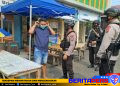 Batalyon B Pelopor Brimob Bagikan Masker di Parepare, Sasar Pasar Sumpang Minangae hingga Pelabuhan Nusantara