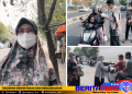 Peduli Kesehatan Warga, RSUD Andi Makkasau Parepare Bagikan Masker Gratis di Tengah Kabut Asap