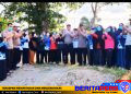 Polisi Bersama Masyarakat, Polsek Bacukiki Barat Kerja Bakti Bersihkan Pantaiku Parepare