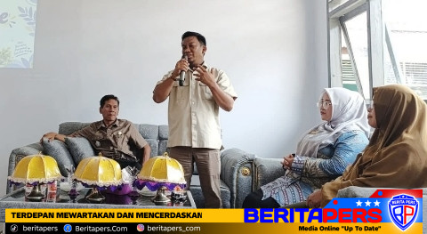 Sekretaris Dikbud Pinrang Muhtar Tekankan Perawatan Fasilitas Sekolah Hasil Revitalisasi di SMPN 1 Patampanua