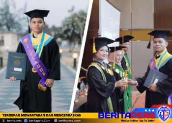 Haru dan Bangga, Putra Pinrang M. Rijal Abdillah Resmi Wisuda D-IV Keperawatan Anestesiologi di Surakarta