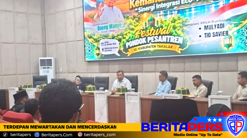 Bupati Takalar Firdaus Daeng Manye Pimpin Seminar Kemandirian Pesantren, Dorong Konsep “Eco-Pesantren”