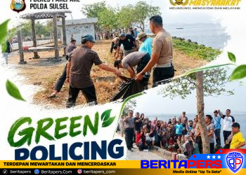 Bersih – Bersih Pantai, Polsek Ujung dan Pemerintah Kecamatan Ujung Bersinergi