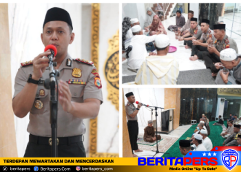 Implementasi Program “Polisi Bersama Masyarakat”, Kapolres Parepare Gelar Subuh Keliling di Masjid Terapung B.J. Habibie