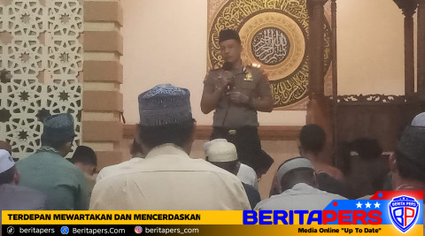 Subuh Keliling, Kapolsek Ujung Ajak Jamaah Masjid Al Malik Cegah Kenakalan Remaja Sejak Dini