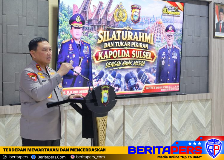 Kapolda Sulsel Perkuat Sinergi dengan Awak Media, Gaungkan Program EWAKO dan Polisi Bersama Masyarakat