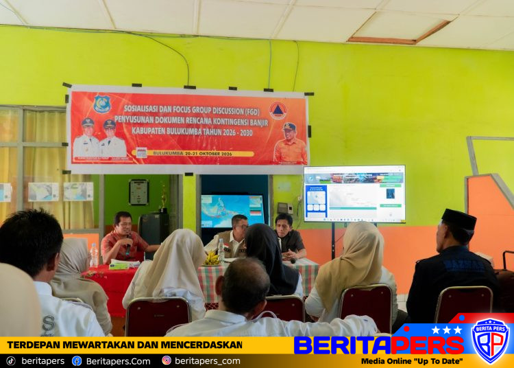 Sembilan Kecamatan Berisiko Banjir, BPBD Bulukumba Susun Rencana Kontingensi