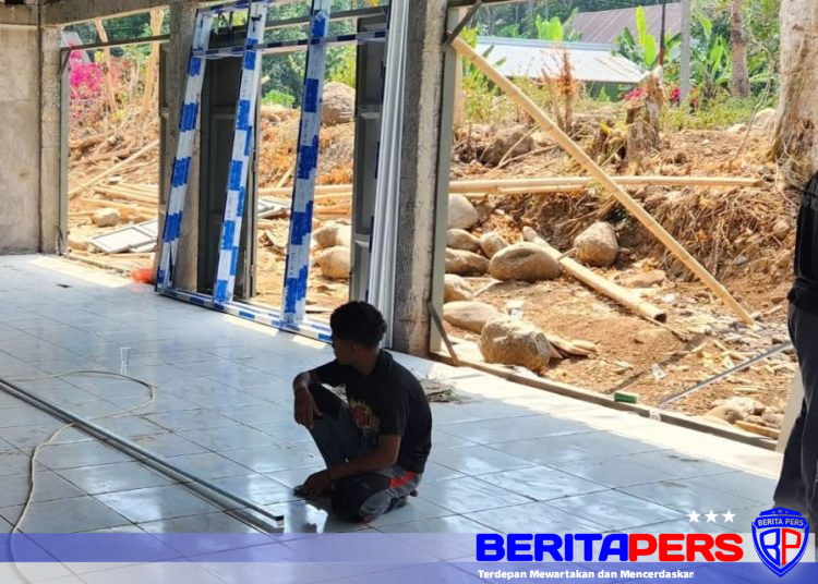 Progress 81,28%, Pembangunan KDKMP Bissoloro Gowa Kian Mendekati Target