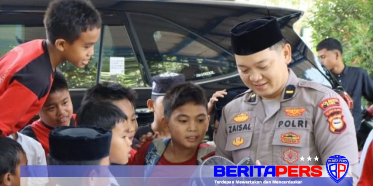 Polisi Dekat dengan Anak, Suasana Humanis Warnai Safari Jumat Kapolresta Gowa
