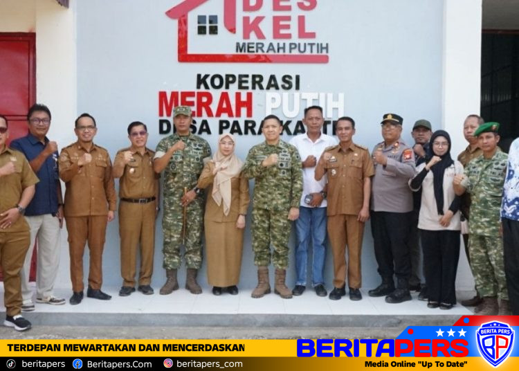 Dandim 1409 Gowa Dampingi Kasdam XIV/Hsn Verifikasi Koperasi Desa Merah Putih di Kabupaten Gowa